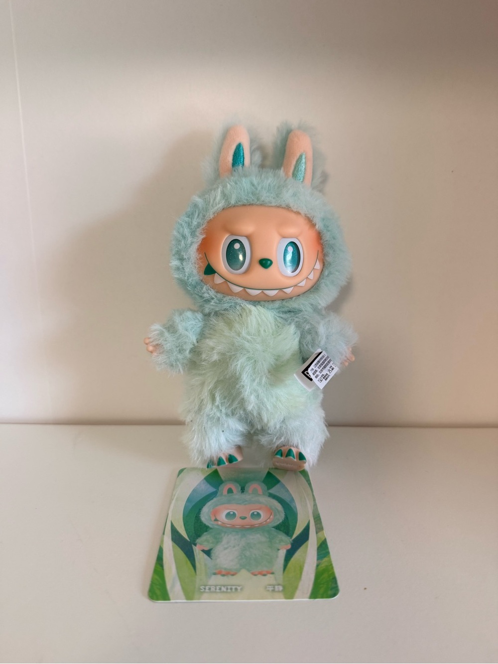 Labubu SERENITY Mint Green Plush Monster Collectible Toy